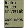 Teatro Critico Universal:   Discursos Va door Benito Jeronimo Feijoo