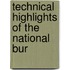 Technical Highlights Of The National Bur