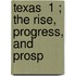 Texas  1 ; The Rise, Progress, And Prosp