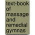 Text-Book Of Massage And Remedial Gymnas