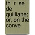 Th  R  Se De Quilliane; Or, On The Conve