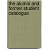 The Alumni And Former Student Catalogue door Miami University