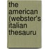 The American (Webster's Italian Thesauru