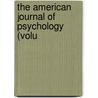 The American Journal Of Psychology (Volu door John Hall