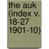The Auk (Index V. 18-27 1901-10)