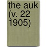 The Auk (V. 22 1905) door American Ornithologists' Union