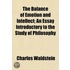 The Balance Of Emotion And Intellect; An