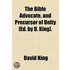 The Bible Advocate, And Precursor Of Uni