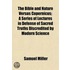The Bible And Nature Versus Copernicus;