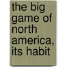 The Big Game Of North America, Its Habit door Shields