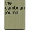 The Cambrian Journal door Cambrian Institute (Tenby Wales)