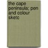 The Cape Peninsula; Pen And Colour Sketc