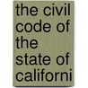 The Civil Code Of The State Of Californi door Creed California