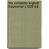 The Complete English Tradesman (1839 Ed.