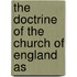 The Doctrine Of The Church Of England As