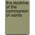 The Doctrine Of The Communion Of Saints