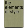 The Elements Of Style door David Watson. Rannie
