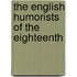 The English Humorists Of The Eighteenth