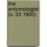 The Entomologist (V. 33 1900) door British Trust for Entomology