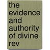 The Evidence And Authority Of Divine Rev door Robert Haldane