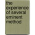 The Experience Of Several Eminent Method