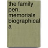The Family Pen. Memorials Biographical A door Me Taylor