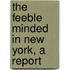 The Feeble Minded In New York, A Report