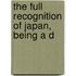 The Full Recognition Of Japan, Being A D