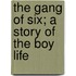The Gang Of Six; A Story Of The Boy Life