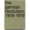 The German Revolution, 1918-1919 door Ralph Haswell Lutz