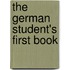 The German Student's First Book