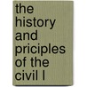 The History And Priciples Of The Civil L door Sheldon Amos