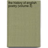 The History Of English Poetry (Volume 3) by Thomas Warton