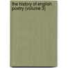 The History Of English Poetry (Volume 3) door Thomas Warton