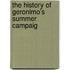 The History Of Geronimo's Summer Campaig