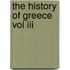 The History Of Greece Vol Iii