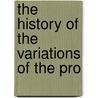 The History Of The Variations Of The Pro door Levinius Brown