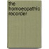 The Homoeopathic Recorder