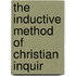The Inductive Method Of Christian Inquir