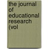 The Journal Of Educational Research (Vol door University of Research