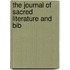 The Journal Of Sacred Literature And Bib