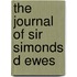 The Journal Of Sir Simonds D Ewes