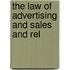 The Law Of Advertising And Sales And Rel