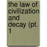 The Law Of Civilization And Decay (Pt. 1