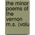 The Minor Poems Of The Vernon M.S. (Volu