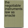 The Negotiable Instruments Law As Enacte door Emilius Oviatt Randall