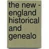 The New - England Historical And Genealo door Books Group