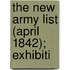 The New Army List (April 1842); Exhibiti