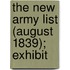 The New Army List (August 1839); Exhibit