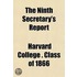 The Ninth Secretary's Report